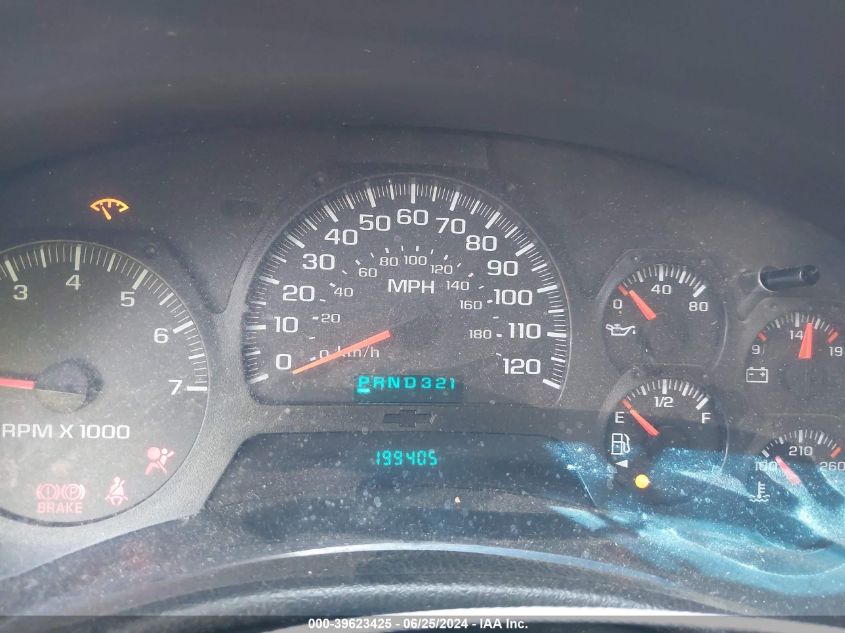 2005 Chevrolet Trailblazer Ls VIN: 1GNDS13S252186674 Lot: 39623425