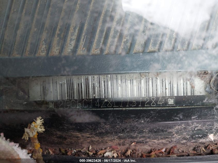 1990 Chevrolet Gmt-400 C1500 VIN: 2GCEC14Z8L1151284 Lot: 39623426