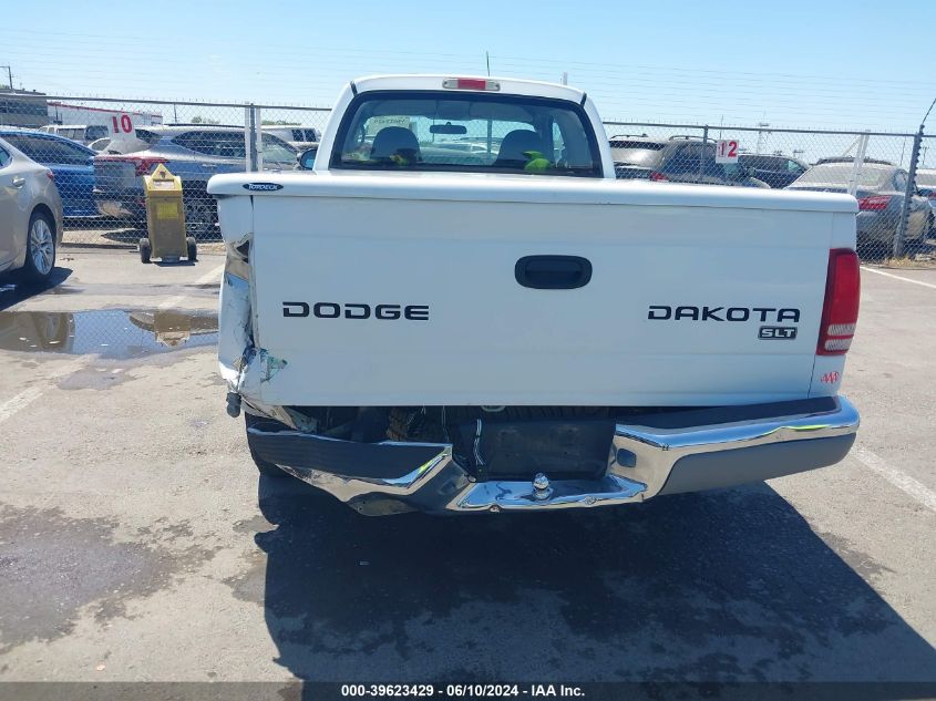 2003 Dodge Dakota Slt VIN: 1D7GL42NX3S280983 Lot: 39623429