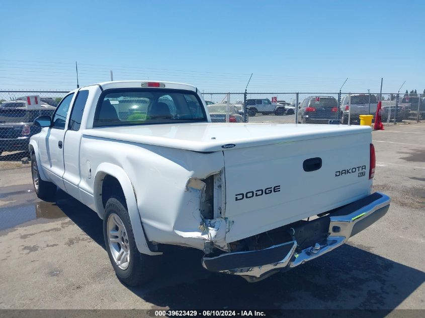 2003 Dodge Dakota Slt VIN: 1D7GL42NX3S280983 Lot: 39623429