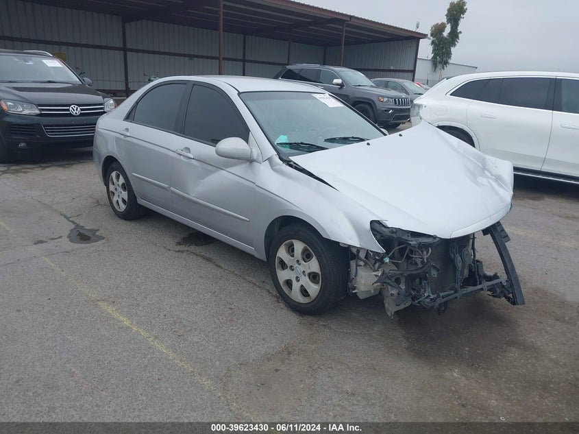 2006 Kia Spectra Ex/Lx/Sx VIN: KNAFE122565231906 Lot: 39623430