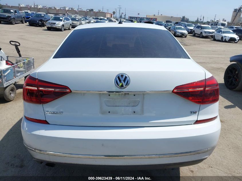 2017 Volkswagen Passat 1.8T S VIN: 1VWAT7A35HC027229 Lot: 39623439