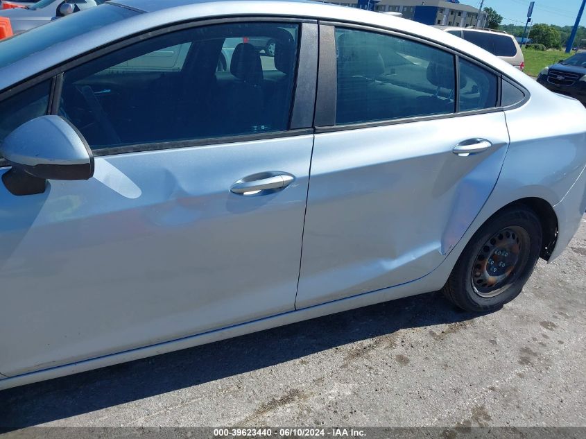 2017 Chevrolet Cruze Ls Auto VIN: 1G1BC5SM7H7250442 Lot: 39623440