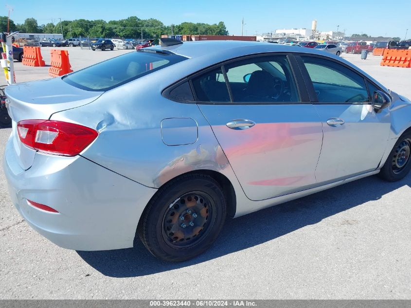 2017 Chevrolet Cruze Ls Auto VIN: 1G1BC5SM7H7250442 Lot: 39623440