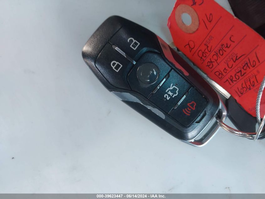 2016 Ford Explorer Xlt VIN: 1FM5K8D83GGC23144 Lot: 39623447