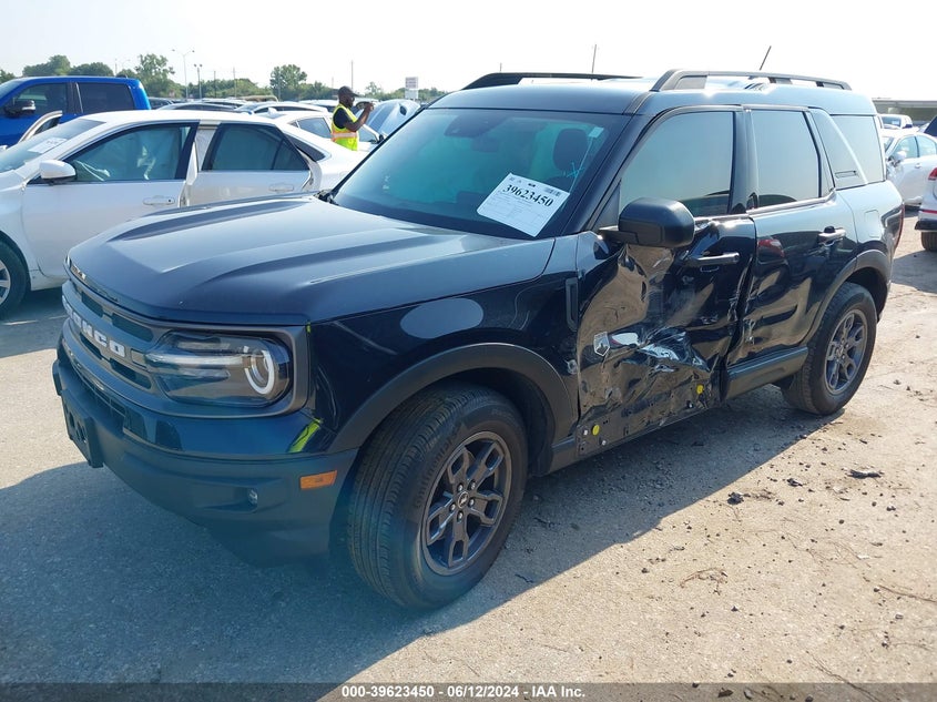 2022 Ford Bronco Sport Big Bend VIN: 3FMCR9B63NRD40349 Lot: 39623450