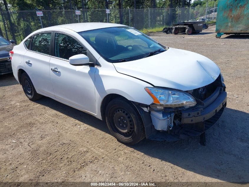 2015 Nissan Sentra Fe+ S/S/Sl/Sr/Sv VIN: 3N1AB7AP6FY250900 Lot: 39623454