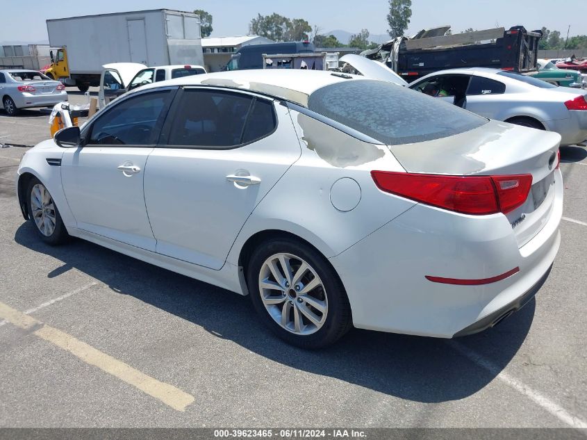 2014 Kia Optima Lx VIN: 5XXGM4A74EG262227 Lot: 39623465