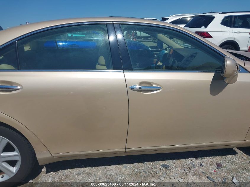 2007 Lexus Es 350 VIN: JTHBJ46G272010527 Lot: 39623469