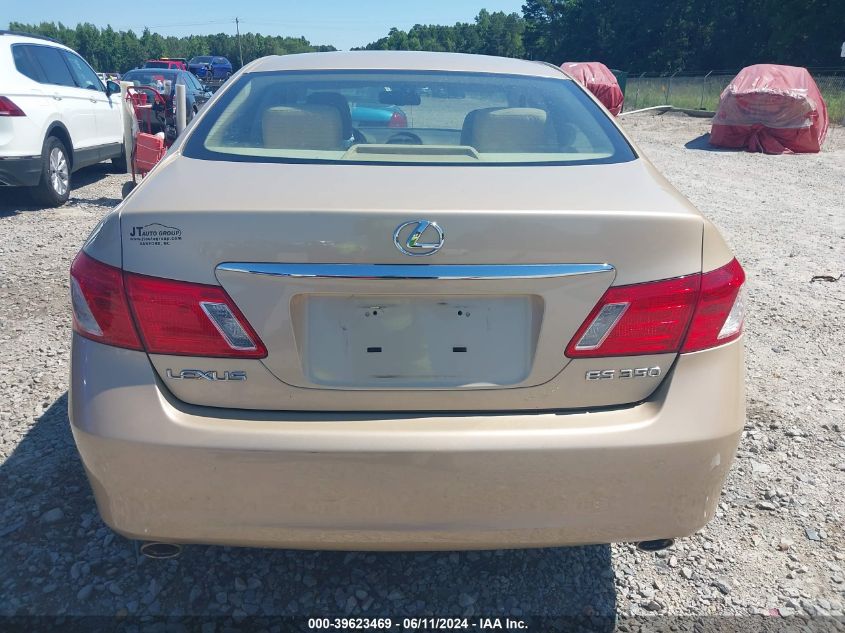 2007 Lexus Es 350 VIN: JTHBJ46G272010527 Lot: 39623469