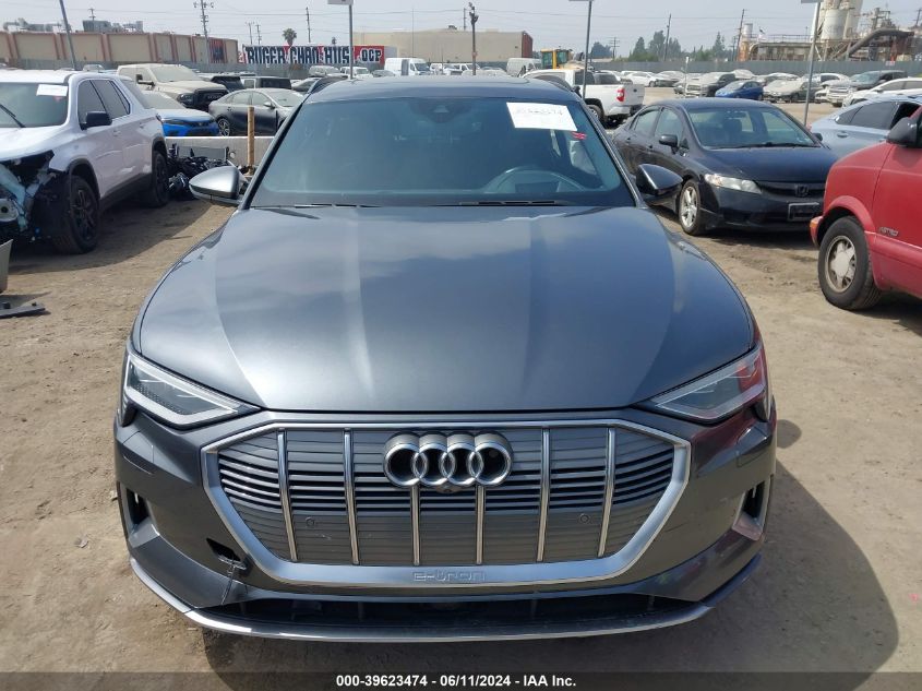 2019 Audi E-Tron Premium Plus VIN: WA1VAAGE2KB007981 Lot: 39623474