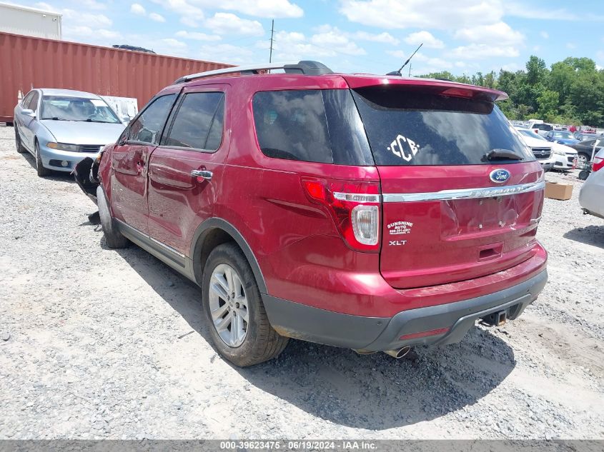 2013 Ford Explorer Xlt VIN: 1FM5K7D88DGC09374 Lot: 39623475