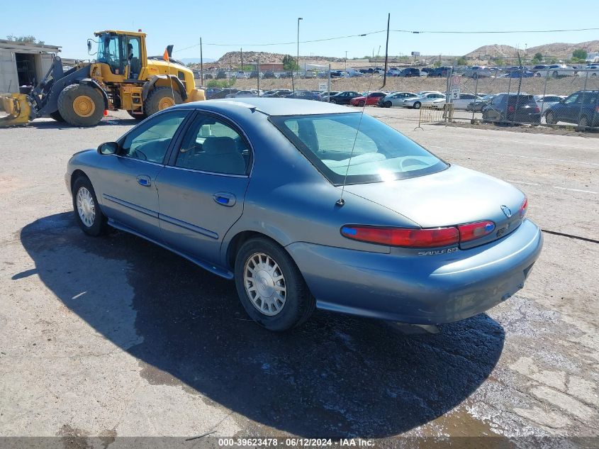 1999 Mercury Sable Gs VIN: 1MEFM50U9XA648969 Lot: 39623478