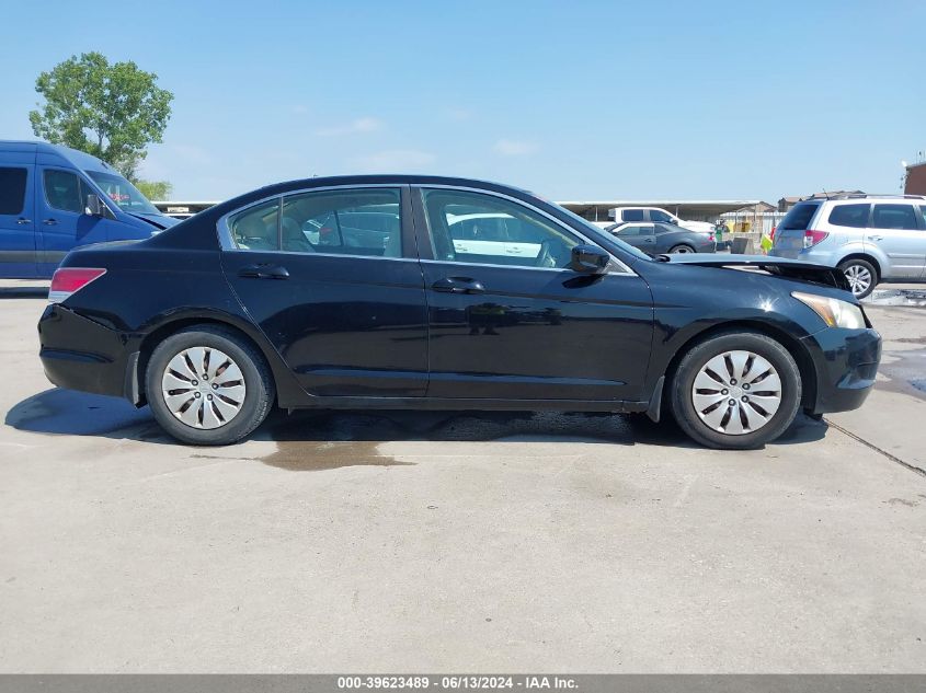 2009 Honda Accord 2.4 Lx VIN: 1HGCP26319A049500 Lot: 39623489