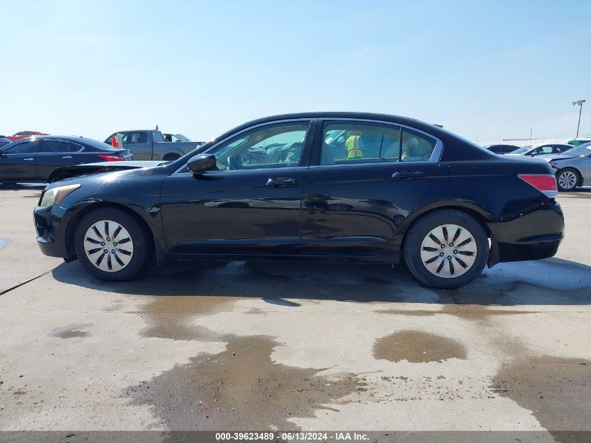 2009 Honda Accord 2.4 Lx VIN: 1HGCP26319A049500 Lot: 39623489