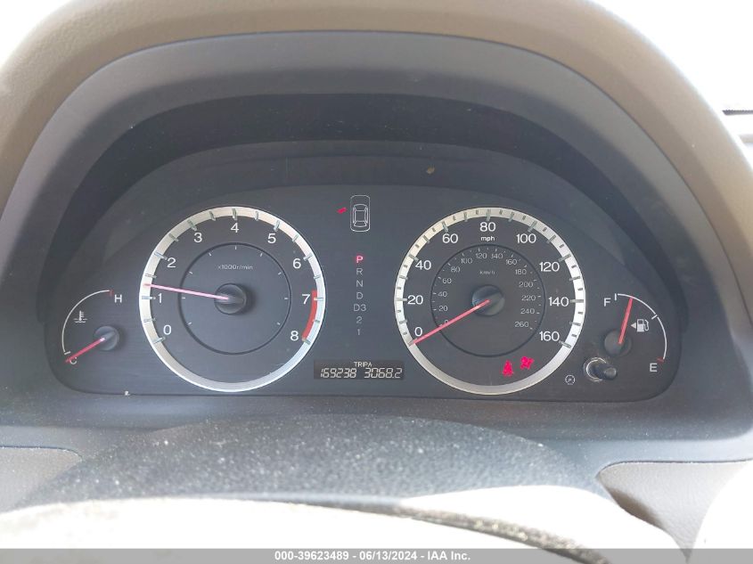 2009 Honda Accord 2.4 Lx VIN: 1HGCP26319A049500 Lot: 39623489