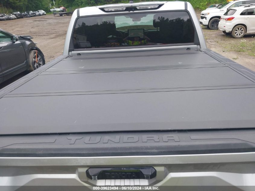 2022 Toyota Tundra Sr5 VIN: 5TFLA5DB8NX031627 Lot: 39623494