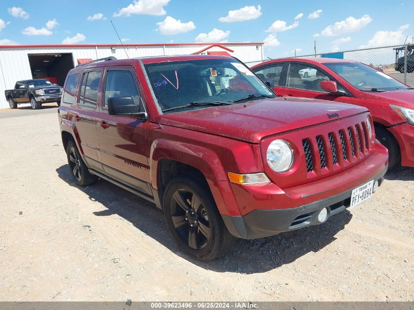 2015 Jeep Patriot Altitude Edition VIN: 1C4NJPBA9FD371841 Lot: 39623496