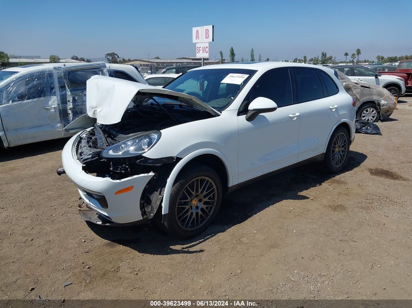 VIN WP1AA2A24HKA81225 2017 PORSCHE CAYENNE PLATINUM EDITION