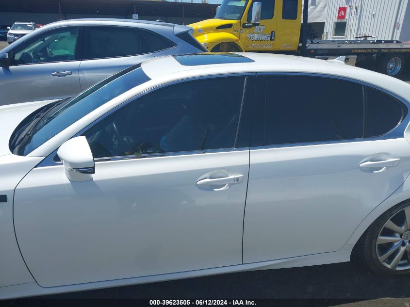 2013 Lexus Gs 350 VIN: JTHBE1BL6D5015536 Lot: 39623505