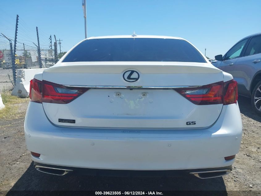 2013 Lexus Gs 350 VIN: JTHBE1BL6D5015536 Lot: 39623505