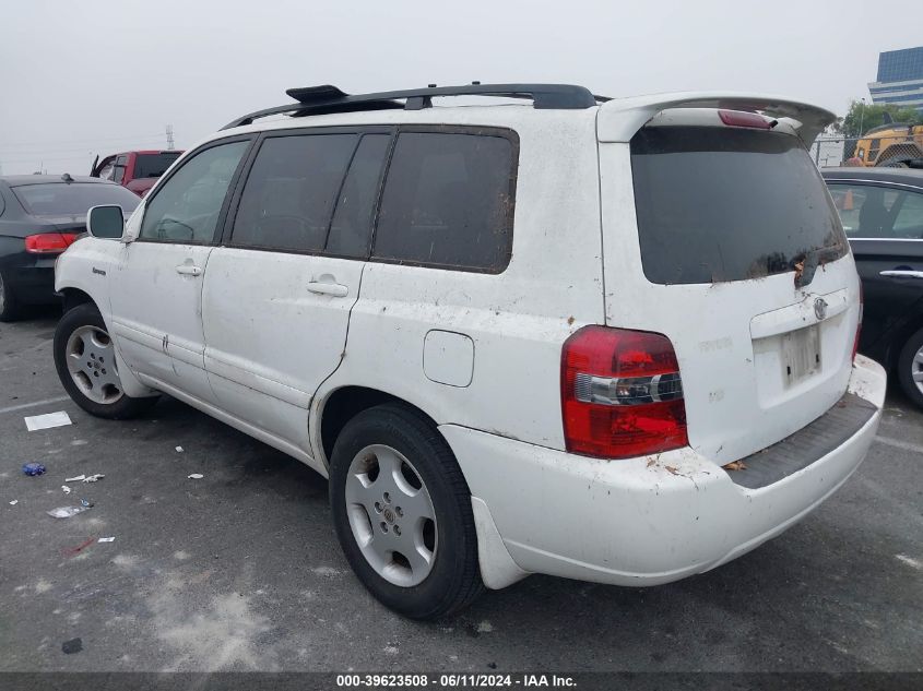 2004 Toyota Highlander Limited V6 VIN: JTEDP21A240032398 Lot: 39623508