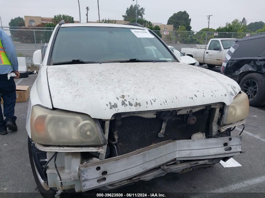 2004 Toyota Highlander Limited V6 VIN: JTEDP21A240032398 Lot: 39623508