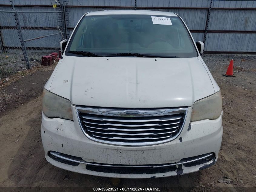 2012 Chrysler Town & Country Touring VIN: 2C4RC1BG1CR350777 Lot: 39623521