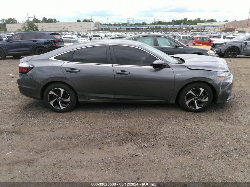 2022 Honda Insight Ex VIN: 19XZE4F5XNE000573 Lot: 39623530