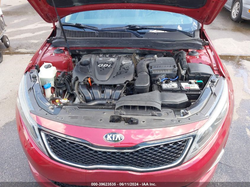 2014 Kia Optima Lx VIN: 5XXGM4A75EG291848 Lot: 39623535