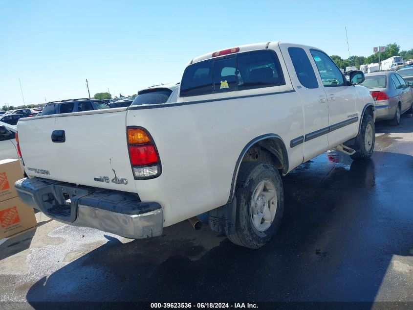 2001 Toyota Tundra Sr5 V8 VIN: 5TBBT44191S212929 Lot: 39623536