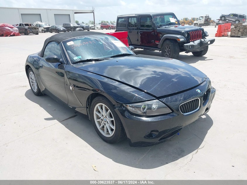 2005 BMW Z4 2.5I VIN: 4USBT33565LS58578 Lot: 39623537