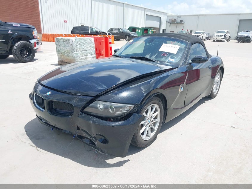 2005 BMW Z4 2.5I VIN: 4USBT33565LS58578 Lot: 39623537