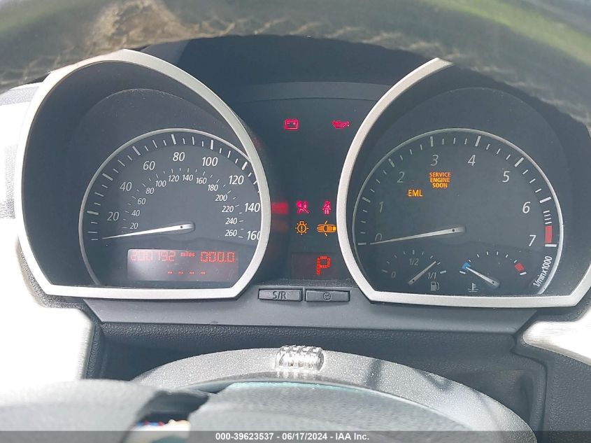 2005 BMW Z4 2.5I VIN: 4USBT33565LS58578 Lot: 39623537