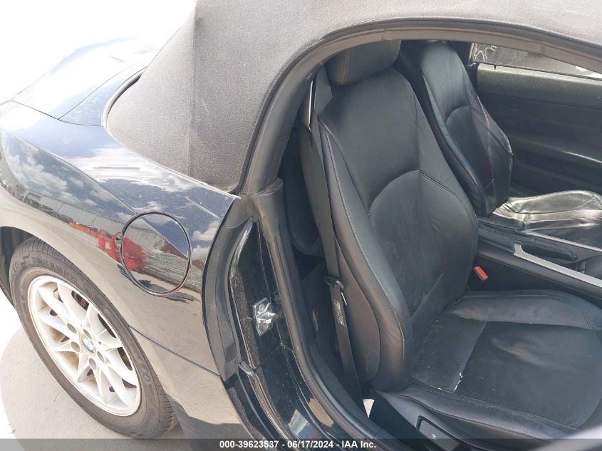 2005 BMW Z4 2.5I VIN: 4USBT33565LS58578 Lot: 39623537