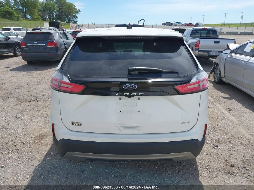 2021 Ford Edge Sel VIN: 2FMPK4J9XMBA50546 Lot: 39623538