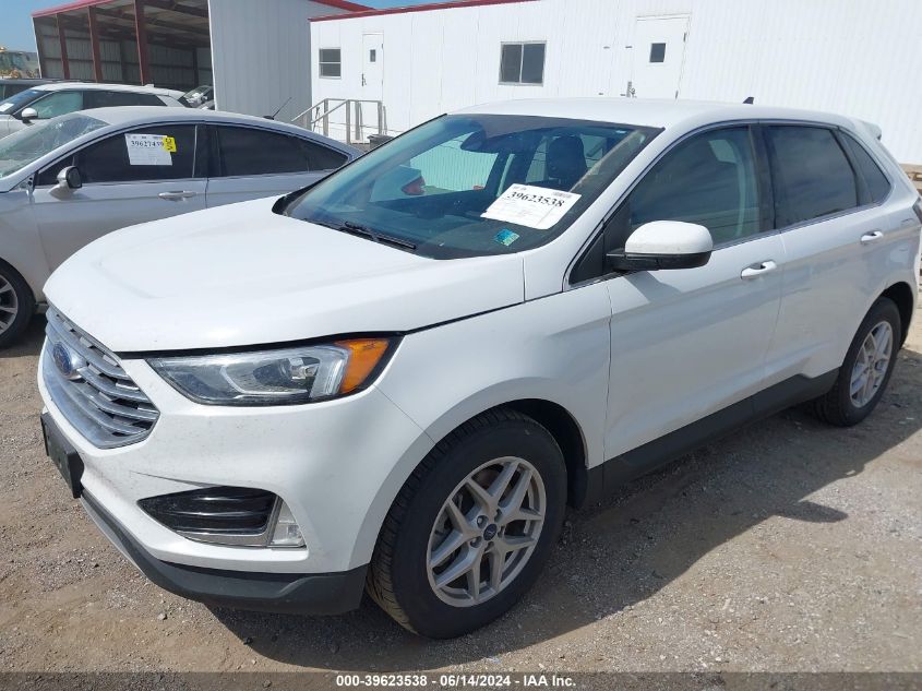2021 Ford Edge Sel VIN: 2FMPK4J9XMBA50546 Lot: 39623538