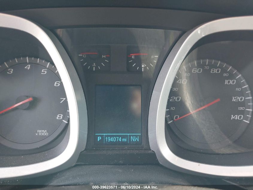 2013 Chevrolet Equinox 2Lt VIN: 2GNALPEK1D6326537 Lot: 39623571