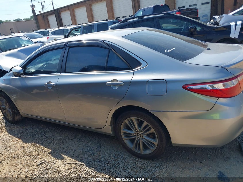 2015 Toyota Camry Se VIN: 4T1BF1FK1FU106752 Lot: 39623581