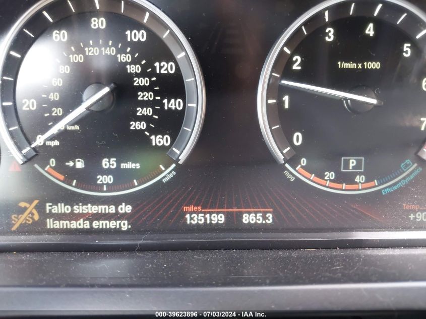 2010 BMW 750Li xDrive VIN: WBAKC8C59ACY68355 Lot: 39623896