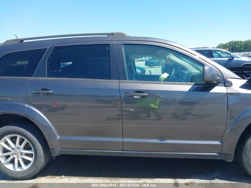2016 Dodge Journey Sxt VIN: 3C4PDCBB7GT198379 Lot: 39623943