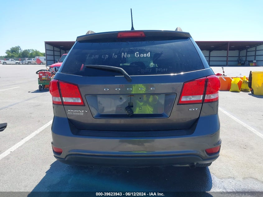 2016 Dodge Journey Sxt VIN: 3C4PDCBB7GT198379 Lot: 39623943