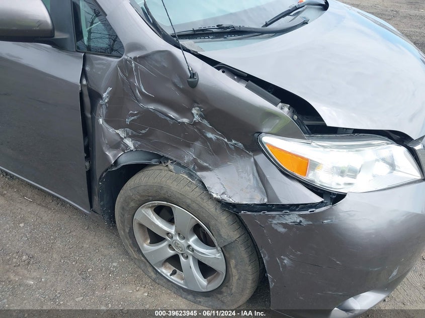 2012 Toyota Sienna Le V6 8 Passenger VIN: 5TDKK3DC6CS230393 Lot: 39623945