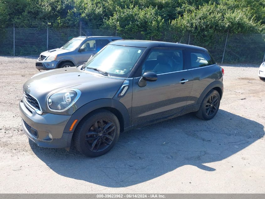 2014 Mini Paceman Cooper S VIN: WMWSS7C59EWN70504 Lot: 39623962