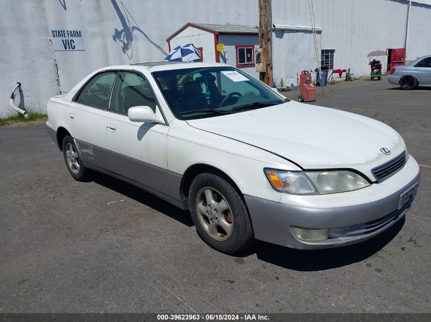 1997 Lexus Es 300 VIN: JT8BF22G7V0004551 Lot: 39623963