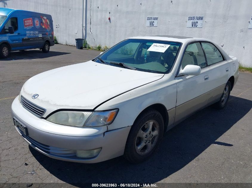 1997 Lexus Es 300 VIN: JT8BF22G7V0004551 Lot: 39623963