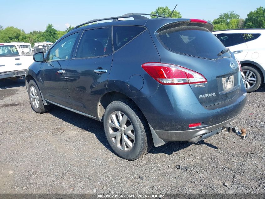 2011 Nissan Murano Sv VIN: JN8AZ1MW5BW176612 Lot: 39623964