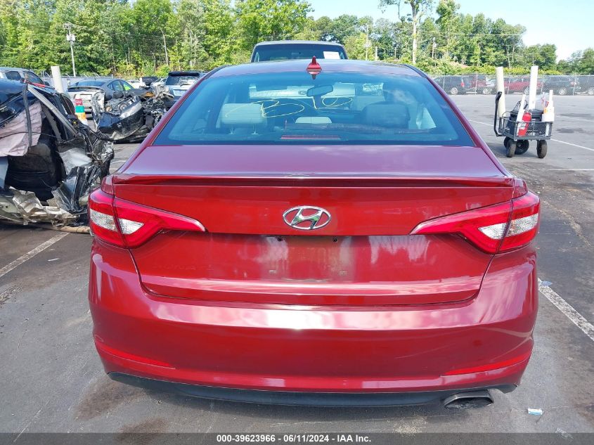 2016 Hyundai Sonata Se VIN: 5NPE24AFXGH312284 Lot: 39623966