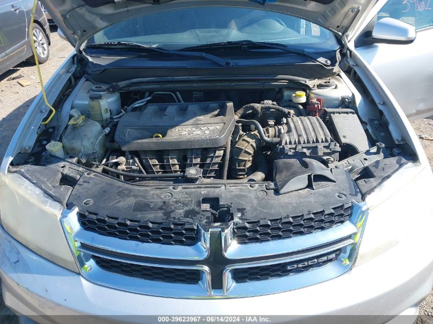 2012 Dodge Avenger Sxt VIN: 1C3CDZCB0CN192860 Lot: 39623967