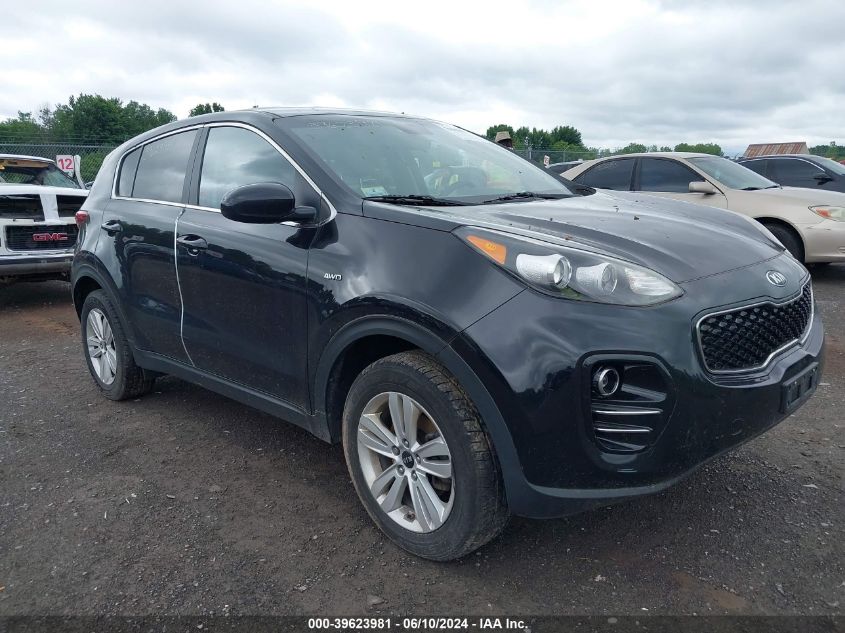 2017 Kia Sportage Lx VIN: KNDPMCACXH7041722 Lot: 39623981